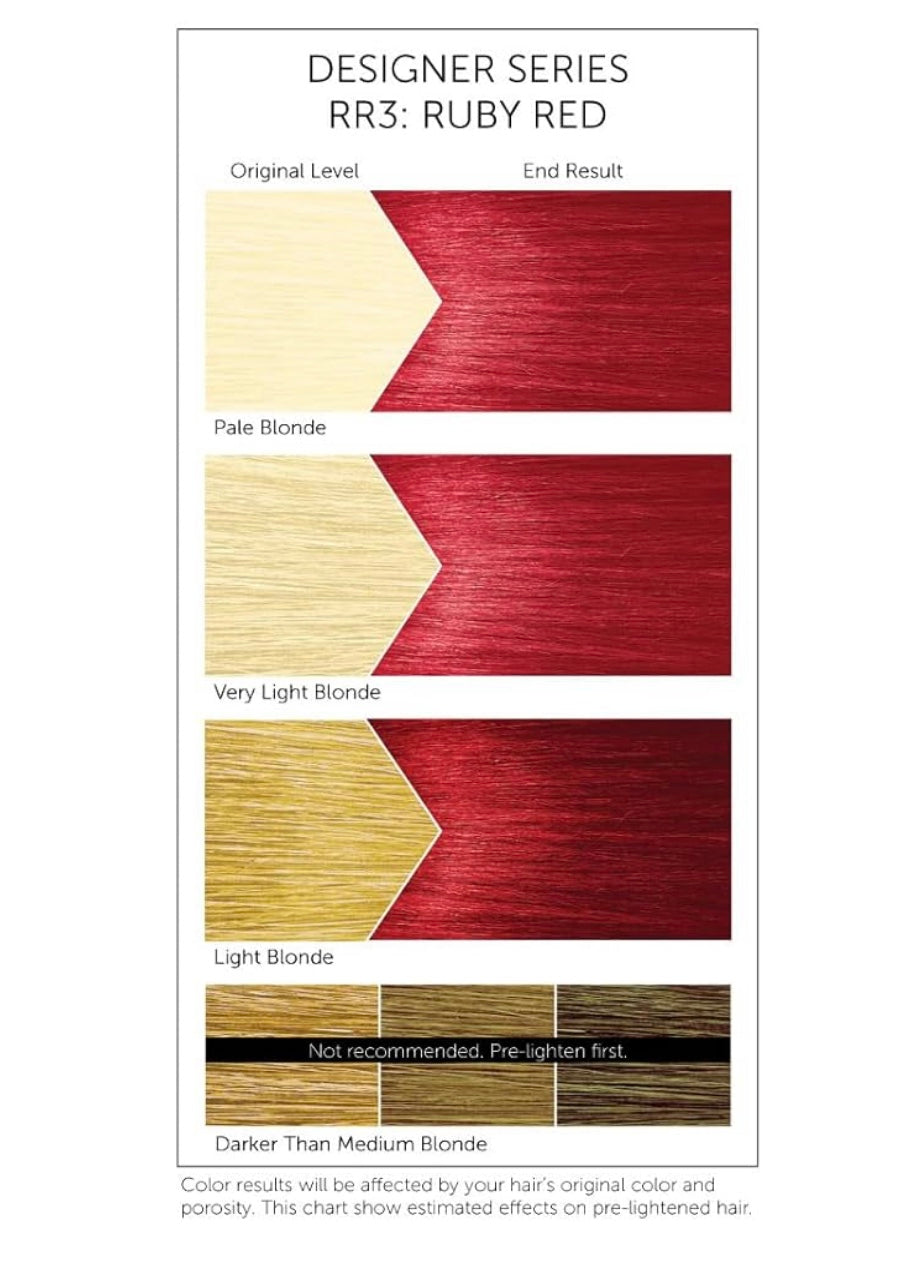 BIGEN SEMI-PERMANENT HAIR COLOR, [RR3] RUBY RED, ALL HAIR TYPE