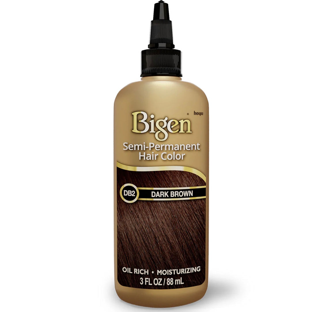 BIGEN SEMI-PERMANENT HAIR COLOR, [DB2] DARK BROWN, ALL HAIR TYPE