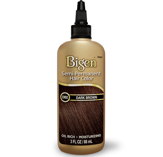 BIGEN SEMI-PERMANENT HAIR COLOR, [DB2] DARK BROWN, ALL HAIR TYPE