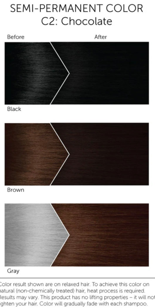 BIGEN SEMI-PERMANENT HAIR COLOR, [C2] CHOCOLATE, ALL HAIR TYPE