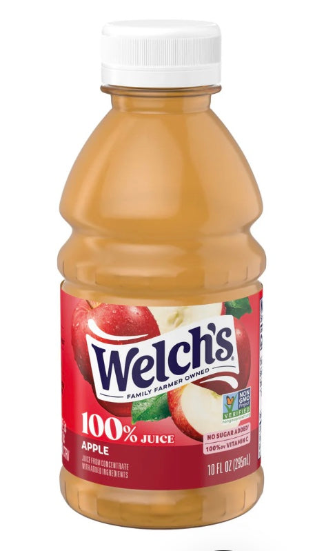WALCH'S 100% APPLE JUICE, 10 Fl Oz