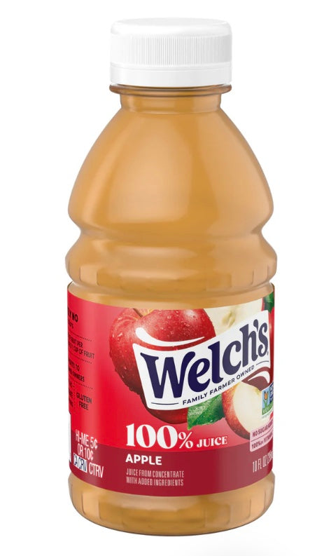 WALCH'S 100% APPLE JUICE, 10 Fl Oz