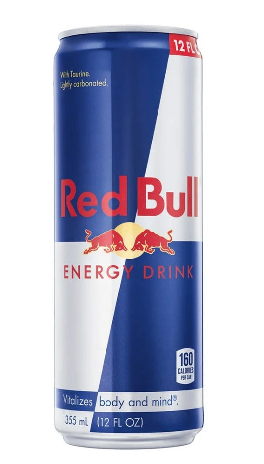 RED BULL ENERGY DRINK, 12 Fl Oz