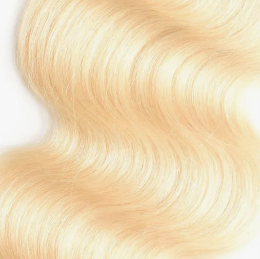 B&B EXPRESS GOLD 100% BRAZILIAN BODY WAVE VIRGIN HUMAN HAIR COLOR 613, 22"