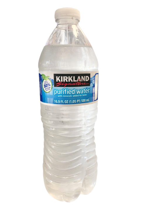 KIRKLAND PURIFIED DRINKING WATER, 16.9 Fl Oz